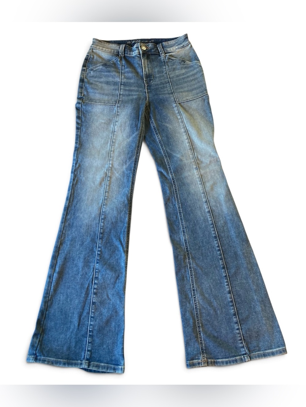 M. Jeans by Maurices High Rise Flared Leg Size 8